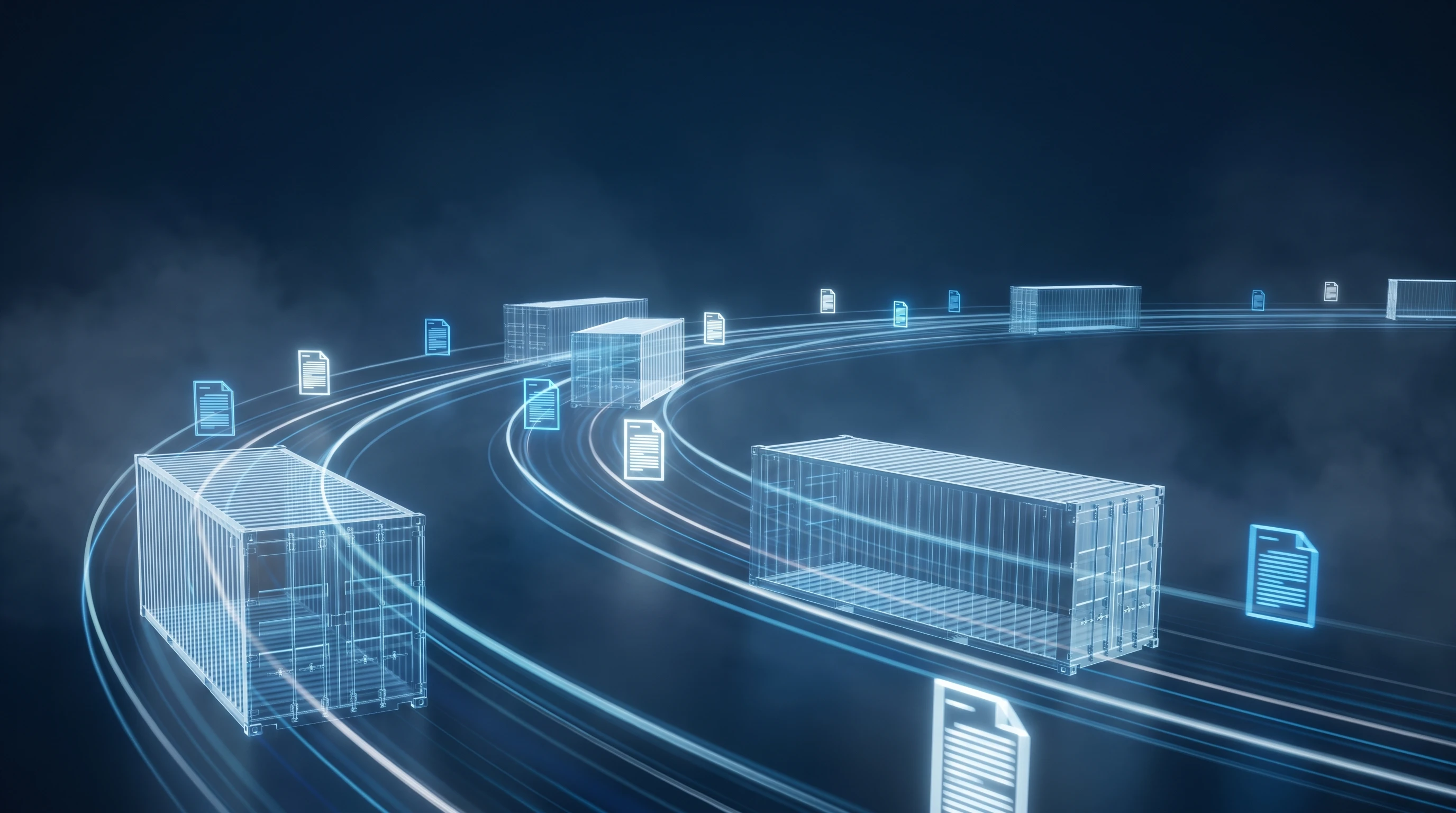 International Trade & Export Technology — illustration